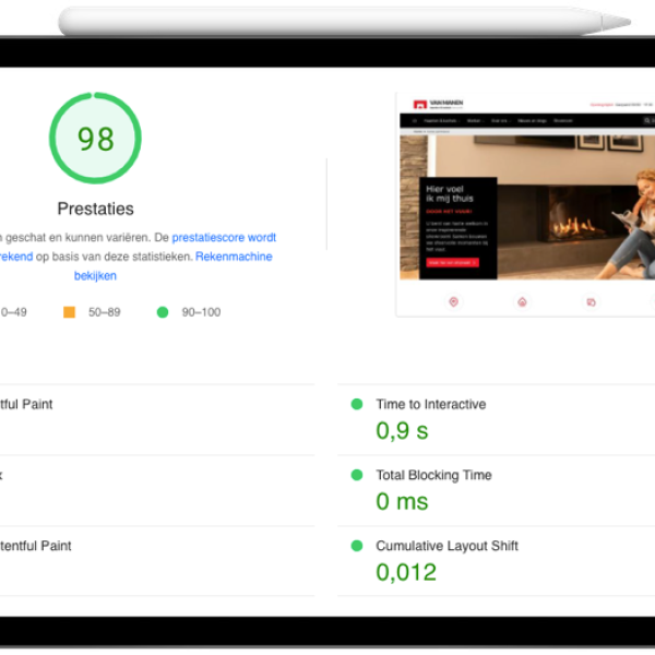 Score NA de optimalisatie